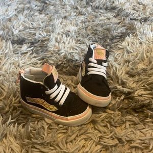 Like New Toddler Mermaid High Top Vans